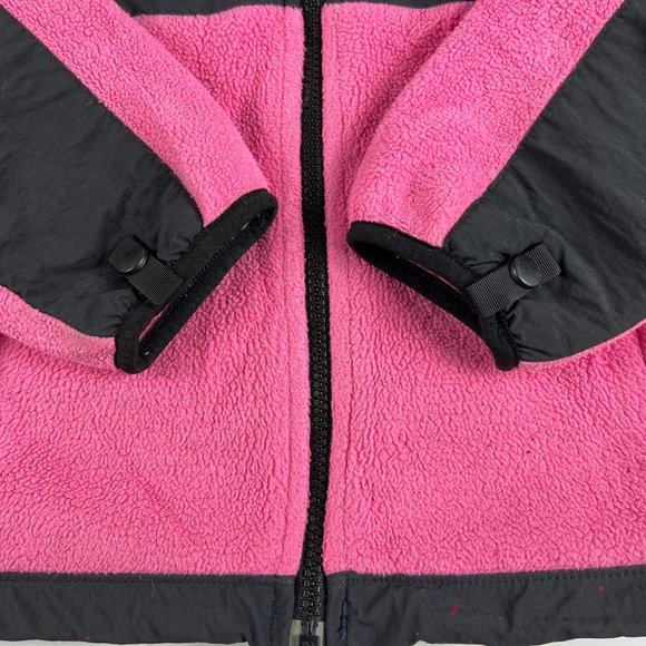 The North Face Denali Jacket Womens Extra Small Pink & Black Polortec Fleece - Picture 3 of 16